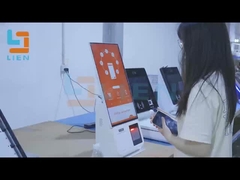 LIENキオスクシステムを選択します 21.5インチ 自己チェックアウトキオスク ワークフローを簡素化して時間を節約します