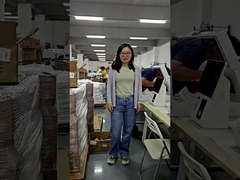 LIEN キャッシングレジスタ デュアル 15.6 インチタッチスクリーン NFC 読書機 領収書 プリンター バーコード スキャナー