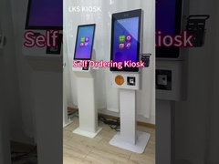 パーソナライズ可能な外観 バーコードスキャナーと熱プリンタ付きの自己注文キオスク