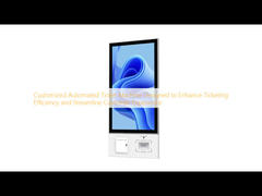 カスタマイズされた自動チケット機 チケットの効率を向上させ,顧客体験を効率化するために設計