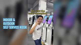 屋内および屋外のセルフサービス キオスク ソリューション プロバイダー