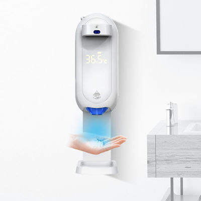 Bathroom Smart Induction Electric Soap Dispenser Temperature Measurement 2 In 1