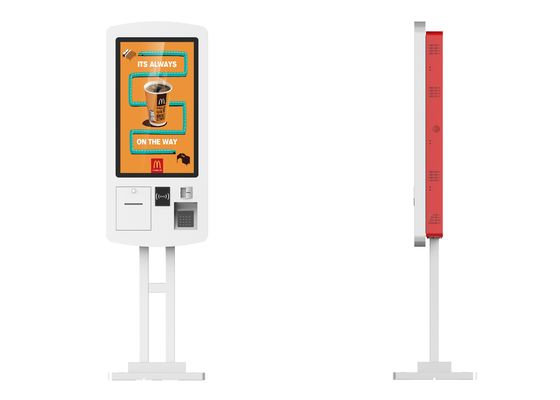 Touch Screen Display Self Service Order Kiosk Machine for Supermarket Restaurants