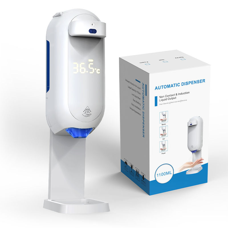 Intelligent 2 In 1 Alcohol Gel Soap Dispenser with Temperature Sensor